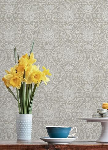 RoomMates Disney Mickey Mouse Blue Block Print Peel & Stick Wallpaper, RMK12787PLW in Kuwait