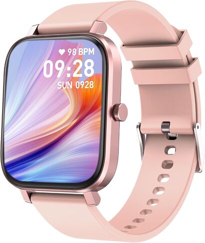 Smart Watch for Men Women SmartWatch 1.83" for iPhone Samsung Android Phone Compatible, Fitness Tracker Watch with Pedometer, Heart Rate/Sleep Monitor, Blood Oxygen, IP68 Waterproof in Kuwait