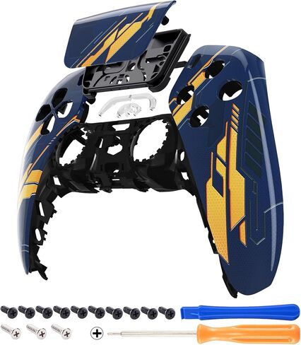 eXtremeRate Spider Armor Front Housing Shell with Touchpad Compatible with ps5 Controller BDM-010 BDM-020 BDM-030 BDM-040, DIY Replacement Shell Custom Touch Pad Cover Compatible with ps5 Controller in Saudi Arabia