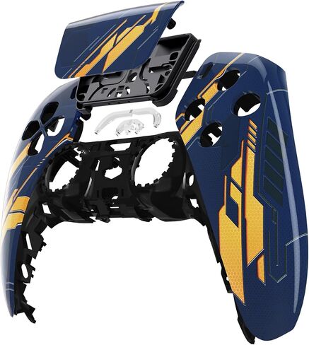 eXtremeRate Spider Armor Front Housing Shell with Touchpad Compatible with ps5 Controller BDM-010 BDM-020 BDM-030 BDM-040, DIY Replacement Shell Custom Touch Pad Cover Compatible with ps5 Controller in Saudi Arabia