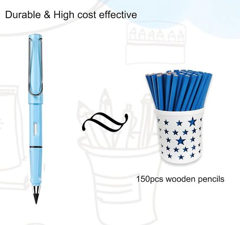 pencil Clips, pencil holder Silver Metal Clips Sliding Epoxy Pen golf pencil Clips Pocket Clips,Clip Shirt Study Holder Portable Hanging 2 Style (20 Pieces) in Saudi Arabia