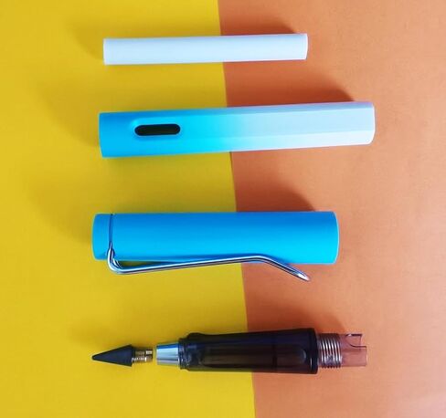pencil Clips, pencil holder Silver Metal Clips Sliding Epoxy Pen golf pencil Clips Pocket Clips,Clip Shirt Study Holder Portable Hanging 2 Style (20 Pieces) in Saudi Arabia