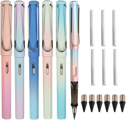 pencil Clips, pencil holder Silver Metal Clips Sliding Epoxy Pen golf pencil Clips Pocket Clips,Clip Shirt Study Holder Portable Hanging 2 Style (20 Pieces) in Saudi Arabia