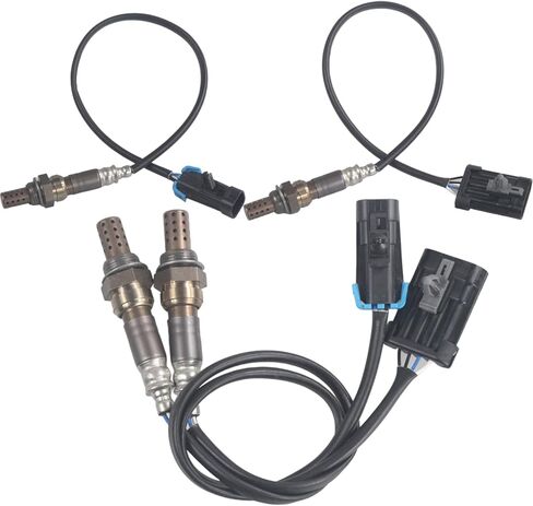 234-4012 234-4018 مستشعر Upstram Downstram O2 متوافق مع تاهو سيلفرادو 1500 إكسبريس C1500 K1500 سوبربان جي إم سي يوكون سييرا سافانا كاديلاك إسكاليد 4 قطع in Kuwait
