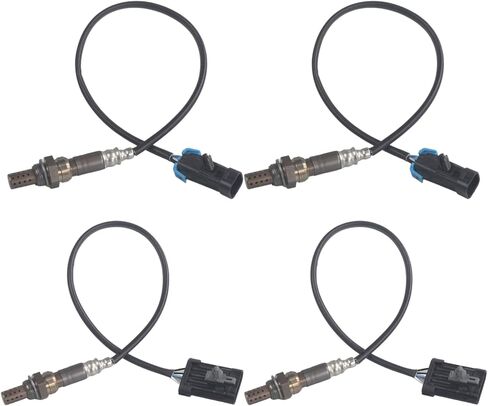 234-4012 234-4018 مستشعر Upstram Downstram O2 متوافق مع تاهو سيلفرادو 1500 إكسبريس C1500 K1500 سوبربان جي إم سي يوكون سييرا سافانا كاديلاك إسكاليد 4 قطع in Kuwait