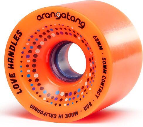 Orangatang Love Handles 65 mm Cruising Longboard Skateboard Wheels (Set of 4) in Kuwait
