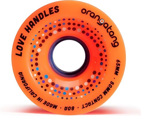 Orangatang Love Handles 65 mm Cruising Longboard Skateboard Wheels (Set of 4) in Kuwait