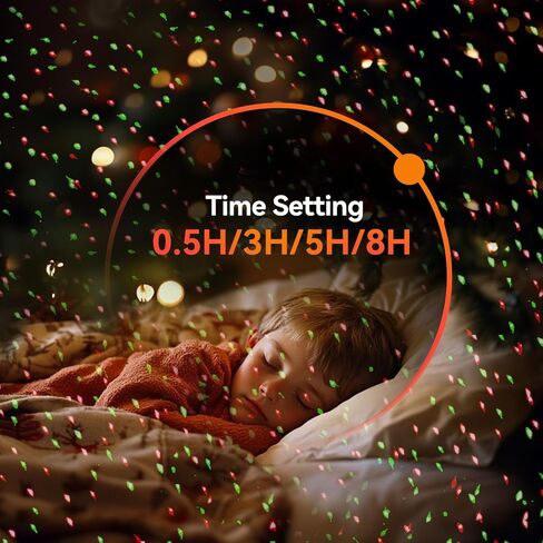 Christmas Projector Lights Outdoor Indoor,Waterproof LED Projector Light with Remote Control and 3 Modes,Red and Green Starlight Projector,Christmas Decorations for Holiday Party House Garden Patio in Saudi Arabia