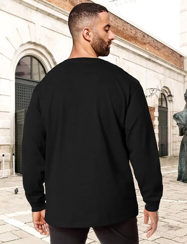 Men's T-Shirts Tee Shirts Mens Letter Print Men Long Sleeve T Shirts Men Graphic T Shirts Men Shirts Long Sleeve in Saudi Arabia