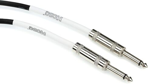 HOSA GTR-220 Straight to Straight Guitar Cable, 20 Feet,Black GTR-220R Guitar Cable Straight to Right Angle Connector, 20 Foot in Saudi Arabia