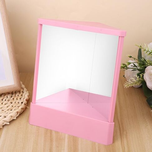 مرآة حقيقية، مرآة غير عاكسة، مرآة مقلوبة، مرآة حامل لمستحضرات التجميل لوضع المكياج، وتصفيف الشعر، والعناية بالوجه، وتصحيح الوجه in Kuwait