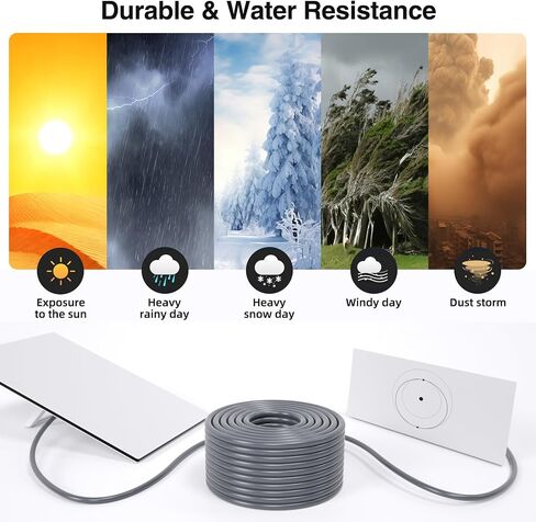 Starlink Gen 3 Cable, 23M/75FT Replacement Standard V3 Cable Extension Waterproof Outdoor Cable for Starlink in Saudi Arabia