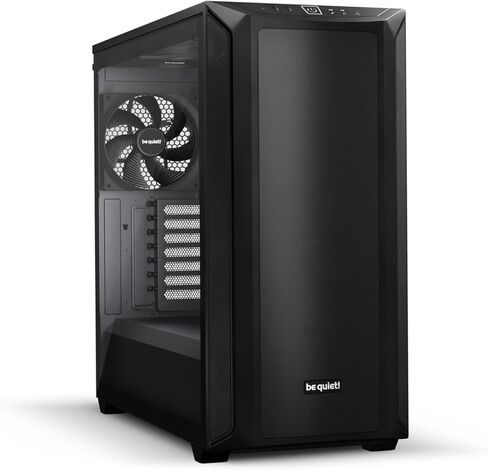 be quiet! Shadow Base 800 DX - ARGB - Mid-Tower PC Gaming Case - 420mm radiators or E-ATX motherboards Support - Black - BGW61 in Kuwait