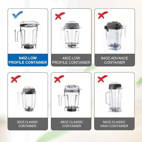 Blender Blade Replacement Part for Vitamix, Blender Wet Blade Compatible with Vitamix 5200 Series Blender Mixer 32oz and 64oz Containers Fit for Vitamix Blade Accessories in Kuwait