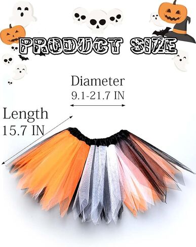 Florry Halloween Tutu Skirts Witch Tutus for Women Layered Tulle Skirt Adult Dance Tutu Dress for Party Festival in Saudi Arabia
