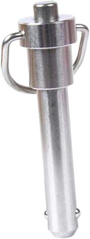 3 Pcs Stainless Steel Handle Push Button Pin, Pin, Diameter 6mm/0.24 inch, Length 15mm/0.59 inch in Kuwait
