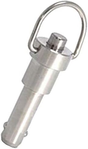 3 Pcs Stainless Steel Handle Push Button Pin, Pin, Diameter 6mm/0.24 inch, Length 15mm/0.59 inch in Kuwait