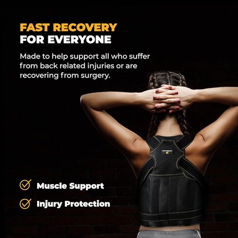 دعامة الظهر كوبر جوينت - مصحح الوضعية للنساء والرجال - قابلة للتعديل ومريحة، مثالية لتحسين الوضعية وتخفيف آلام الظهر - دعامة الظهر لدعم الوضعية in Kuwait