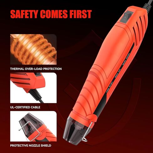 430PCS Solder Seal Wire Connectors with 300W Heat Gun, Waterproof Solder Stick Heat Shrink Butt Wire Connectors Electrical Connector Kit for Marine (26-10 Gauge) (430PCS Solder Sticks and Heat Gun) in Saudi Arabia