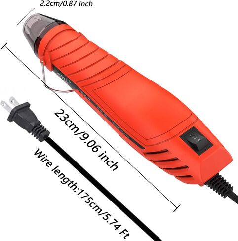 430PCS Solder Seal Wire Connectors with 300W Heat Gun, Waterproof Solder Stick Heat Shrink Butt Wire Connectors Electrical Connector Kit for Marine (26-10 Gauge) (430PCS Solder Sticks and Heat Gun) in Saudi Arabia