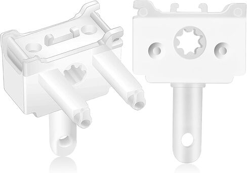 2 Pack Vertical Blind Wand Control Replacement Parts, Window Blind Repair Parts for Vertical Blinds Repair Part, Vertical Blinds Repair Kit for Window Stem Vertical Blinds Replacement Parts in Saudi Arabia