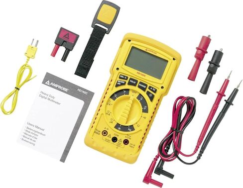 مقياس متعدد TRMS عالي التحمل من Amprobe HD160C مع درجة حرارة سوداء in Kuwait