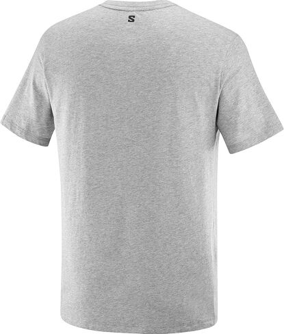 Salomon Men's Standard Graphic SS TEE M-Heather Grey XL in Saudi Arabia