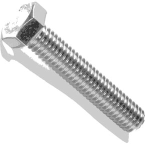 014973182755 Full Thread Bolts, 3/8-16 x 2, Piece-5