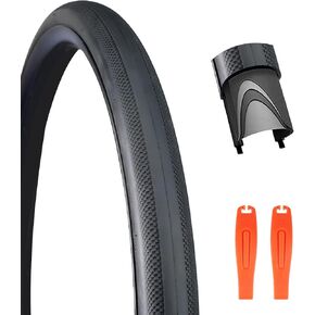 ZUKKA Bike Tire 1/2 Pack Road Bike Tire 700 x 28C / 700 x 32C Road Bike Tire 28/32-622mm Tire for Hybrid Bike Commuter Bike Road Bike Fix Gear Bike