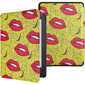 WALNEW Cover Case Only for Kindle (Model No. J9G29R) 10th Gen 2019 Released - Slim Auto Wake/Sleep Protective PU Leather Case for Kindle 2019