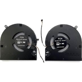 New CPU+GPU Cooling Fan Replacement for Razer Blade 15" Advanced (2019) | RZ09-0301, Blade 15" Studio Edition (2020) | RZ09-0330Q, Blade 15" Advanced (2020) | RZ09-0330, Advanced (2021) |RZ09-0367