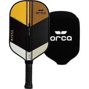 Orca Pickleball Paddles, Tournament Series Carbon Fiber Pickleball Paddles Designed for Maximum Power and Control, USA Pickleball Approved