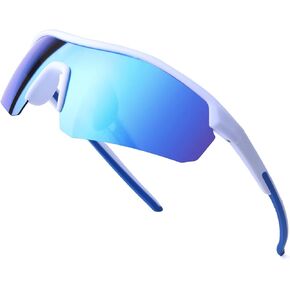 Kids Sunglasses Youth Baseball Sunglasses Polarized Sports Cycling Shades for Boys Girls Lightweight Frame UV400 Protection