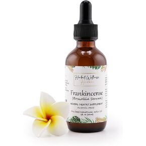 Frankincense Liquid Extract - Herbal Wellness Supplement, Boswellia Serrata Dried Resin Tincture, Alcohol-Free 4 Fl.oz