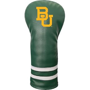 Team Golf NCAA Baylor Vintage Fairway Headcover (Color) - Printed Team Golf NCAA Vintage Fairway Headcover (Printed), Fits All Fairway, Hybrid and Utility Clubs