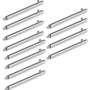 FitTurn 12-Pack 19mm Quick Release Spring Bar Pins Compatible with Umidigi Uwatch 3 Bands, Replacement Bars Spring Strap Link Pins Compatible with Umidigi UFit/Uwatch GT/Orit Specail Edition Bands
