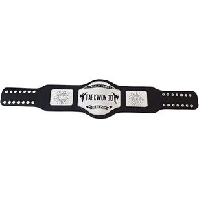 Taekwondo Championship Belt, Custom Championship Taekwondo Belt Championship Wrestling Belt Adult Size Personalized Championship Leather Belt