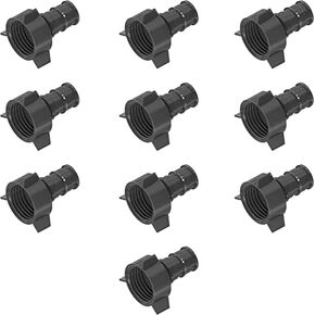 Pex A 1/2" inch x 1/2" Female NPT Threaded Adapter Expansion Swivel Fitting F-1960 [Pack of 10]
