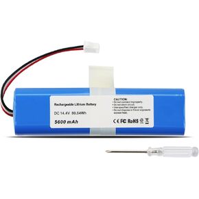 ZTHY Replacement Vacuum Battery Compatible with HONITURE Q6, Q6 Pro, Q6 Se Robot Vacuum Cleaner 14.4V 5600mAh