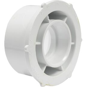 Canplas 192762 PVC DWV Flush Bushing, 3 x 1.5-Inch, White