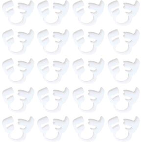 BokWin 20 قطعة 3/8 بوصة شديدة التحمل سريعة مزدوجة المفاجئة قبضة خرطوم النايلون المشابك عدة تصعيد قابل للتعديل المشبك in Kuwait