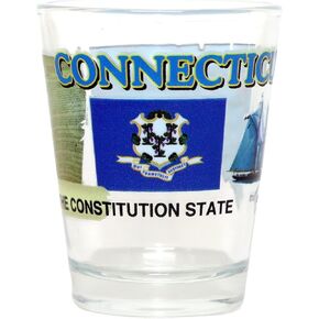 Connecticut The Constitution State All-American Collection Shot Glass