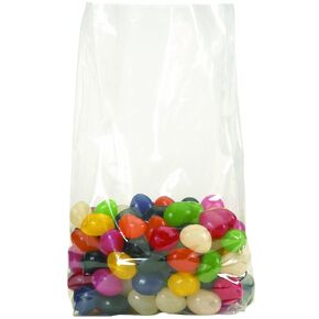 Aviditi 5" x 2" x 12" Gusseted Poly Bags, 2 Mil, Clear Open Top with Expandable Sides for Packaging Parts, Food and Supplies, (Case of 1000)
