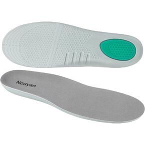 Velvet Sport Athletic Shoe Insoles Men Women,Anti-Fatigue and Shock Absorbing Running Inserts for Plantar Fasciitis and Flat Feet Pain Relief Arch Support Trim to Fit Inserts (Men5-9.5/Women6-11)