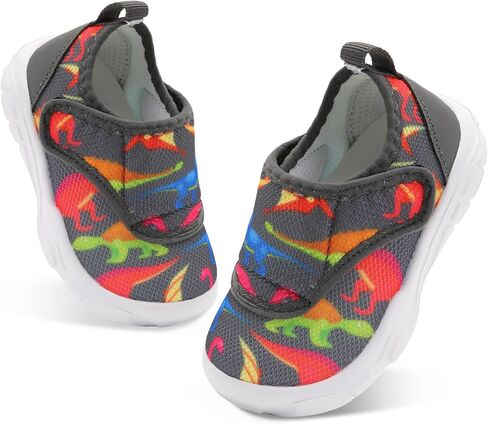 أحذية BARERUN للأطفال الصغار بمقدمة عريضة وحفاة القدم للأطفال الصغار أحذية رياضية للبنات والأولاد والأطفال أحذية مدرسية مضادة للانزلاق للأطفال الصغار أحذية تنس سهلة الارتداء للفتيات والأولاد in Kuwait