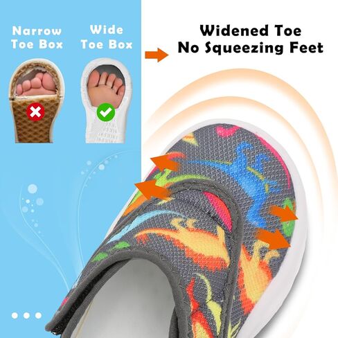 أحذية BARERUN للأطفال الصغار بمقدمة عريضة وحفاة القدم للأطفال الصغار أحذية رياضية للبنات والأولاد والأطفال أحذية مدرسية مضادة للانزلاق للأطفال الصغار أحذية تنس سهلة الارتداء للفتيات والأولاد in Kuwait