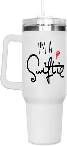 Music Lover Gifts for Women Wife Girls Friends Sister,Singer Fans Merch Gifts,Christmas Birthday Gifts for Her,40 oz Tumbler with Handle Straw in Saudi Arabia
