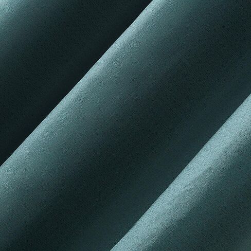 Sun Zero Cooper Thermal Insulated Energy Efficient Grommet Curtain Panel, 40" x 84", Teal in Saudi Arabia