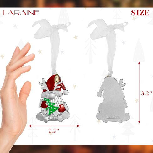 Laraine Christmas Tree Ornaments – 2024 Hanging Decorative Pendant of Tree Car Charm Holiday Keepsake Gift Home Decor (3-Piece Set (2024)) in Kuwait