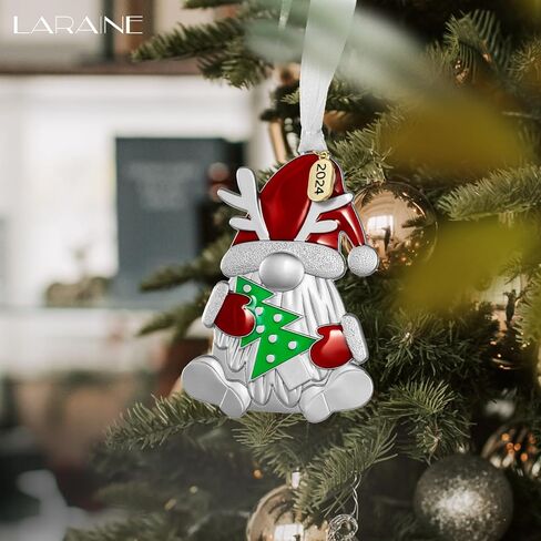 Laraine Christmas Tree Ornaments – 2024 Hanging Decorative Pendant of Tree Car Charm Holiday Keepsake Gift Home Decor (3-Piece Set (2024)) in Kuwait